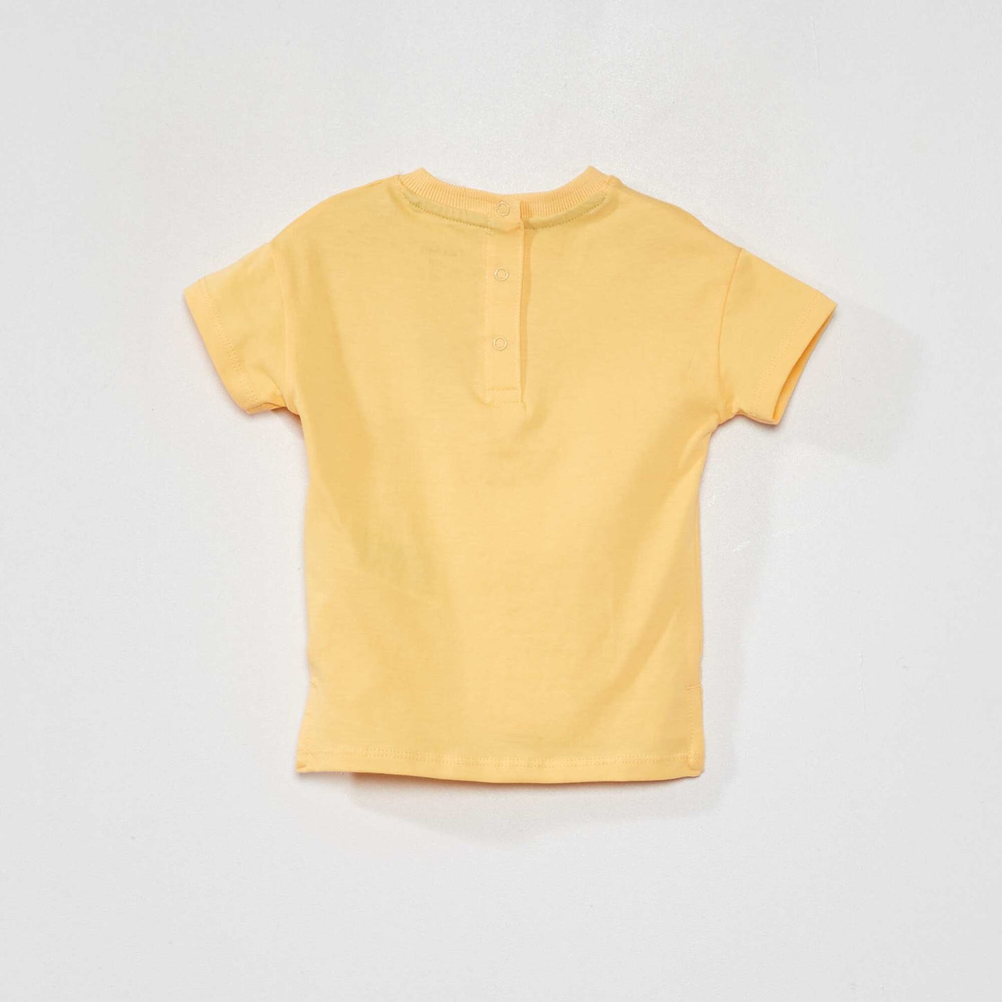 Tee-shirt à message 'creative' Jaune