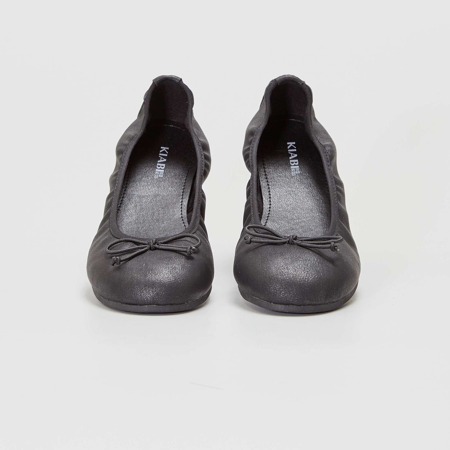 Ballerines avec nœuds fantaisies Noir
