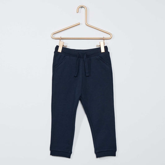 Pantalon de jogging en coton - Mixte bleu marine