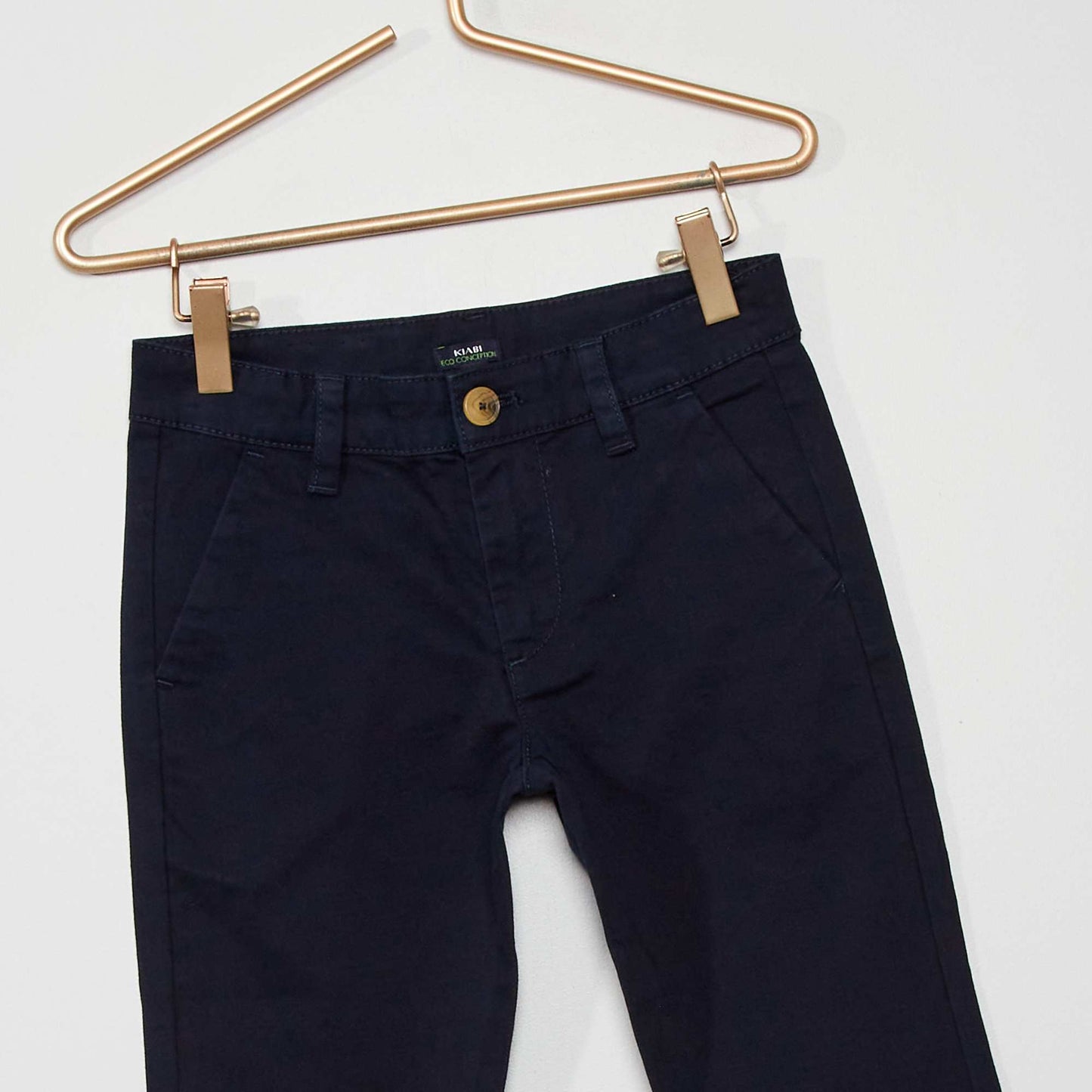Pantalon chino bleu marine
