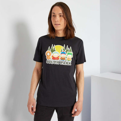 T-shirt 'South Park' en jersey noir