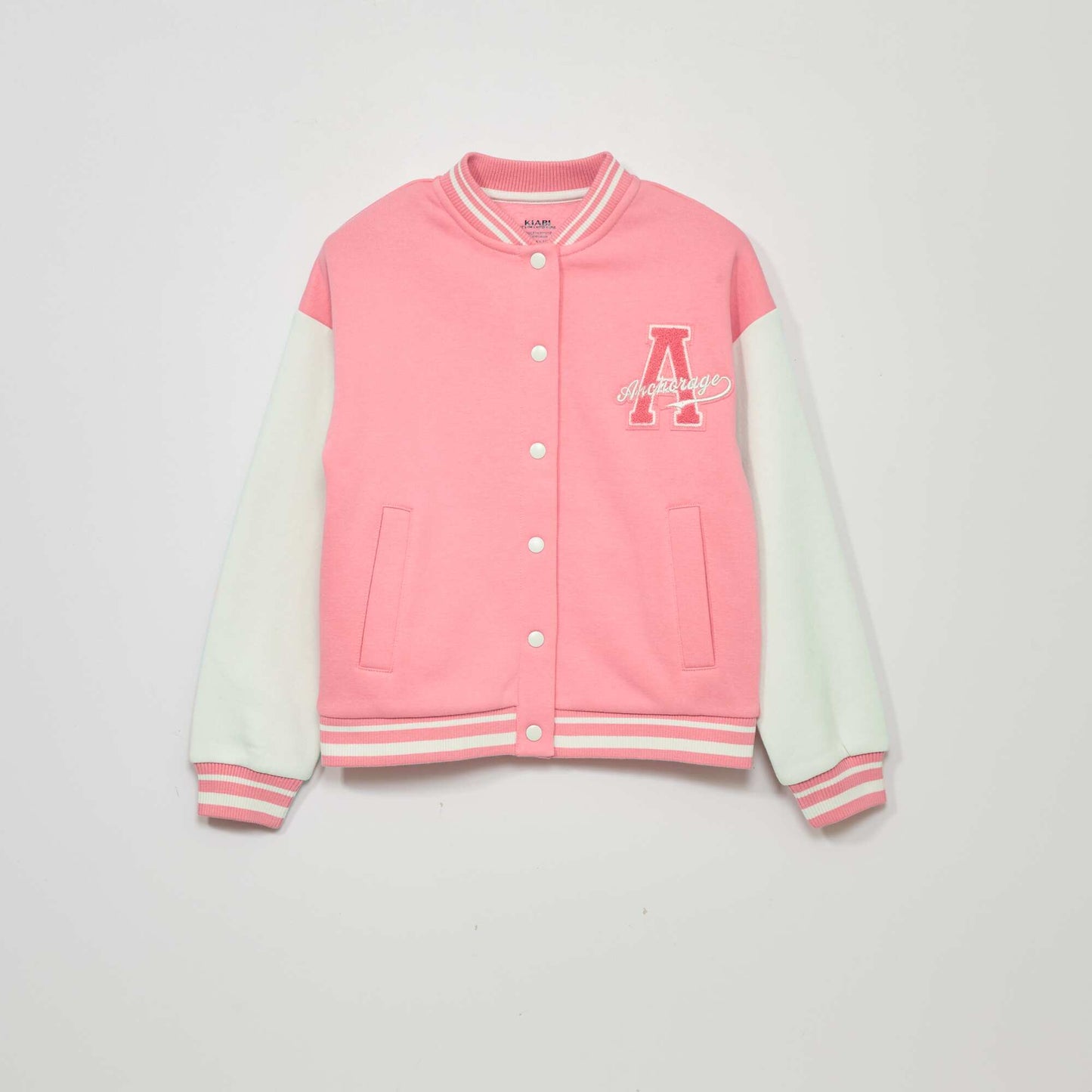 Veste esprit campus Rose