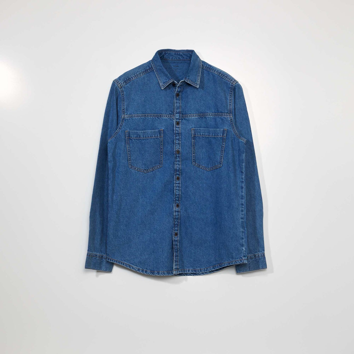 Chemise en jean Bleu