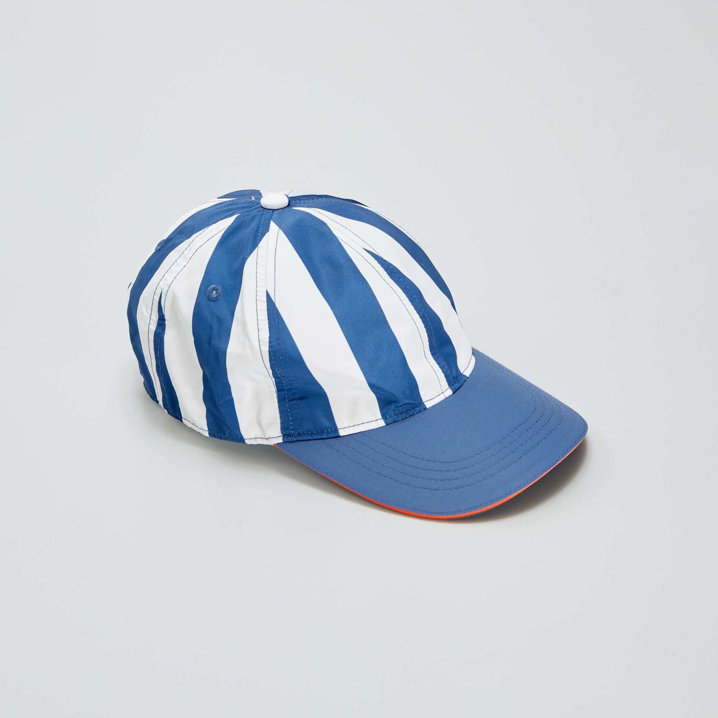 Casquette rayée Blanc