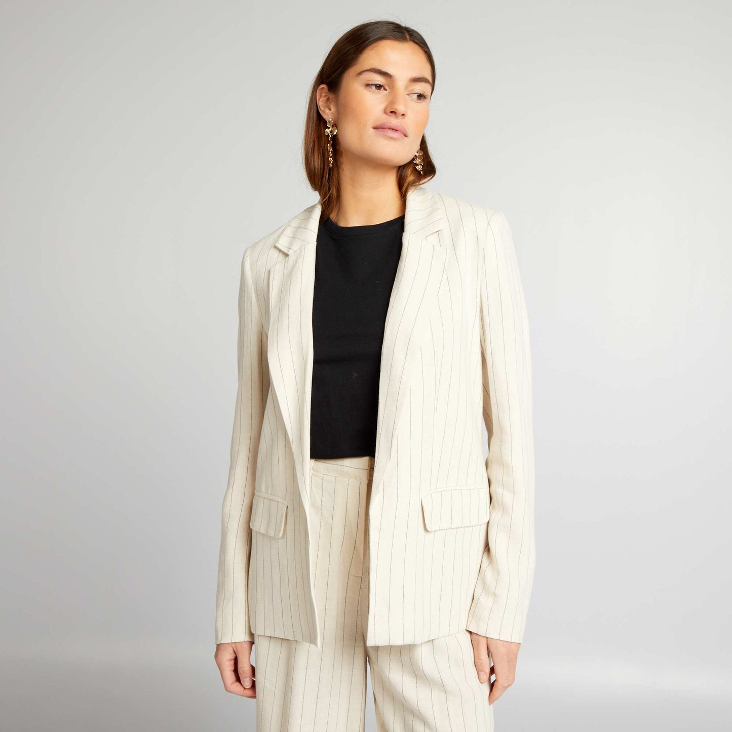 Veste tailleur Beige