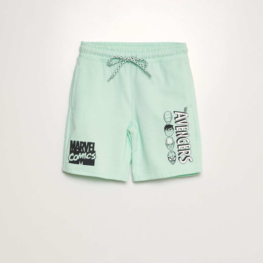 Short en molleton 'Marvel' Vert