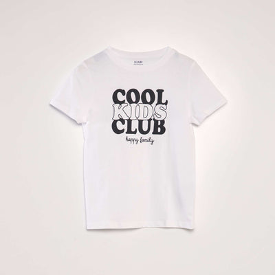 T-shirt imprimé en coton Blanc