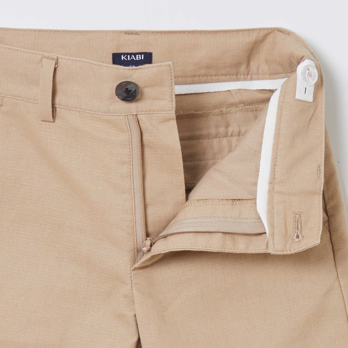 Bermuda chino droit BEIGE