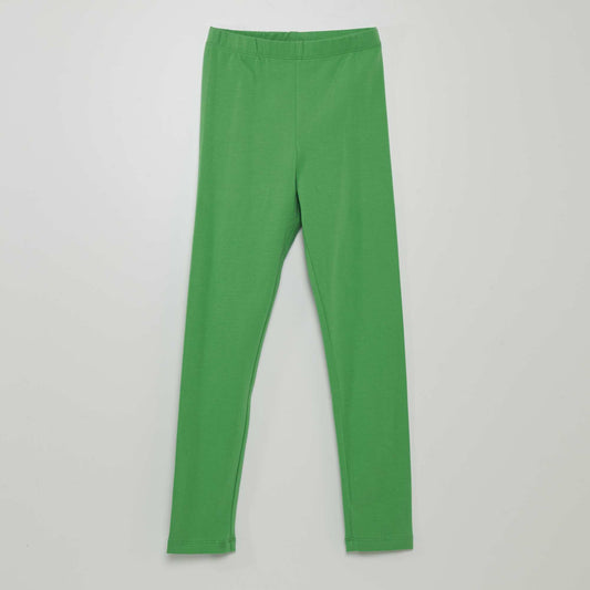 Legging long à taille élastiquée Vert