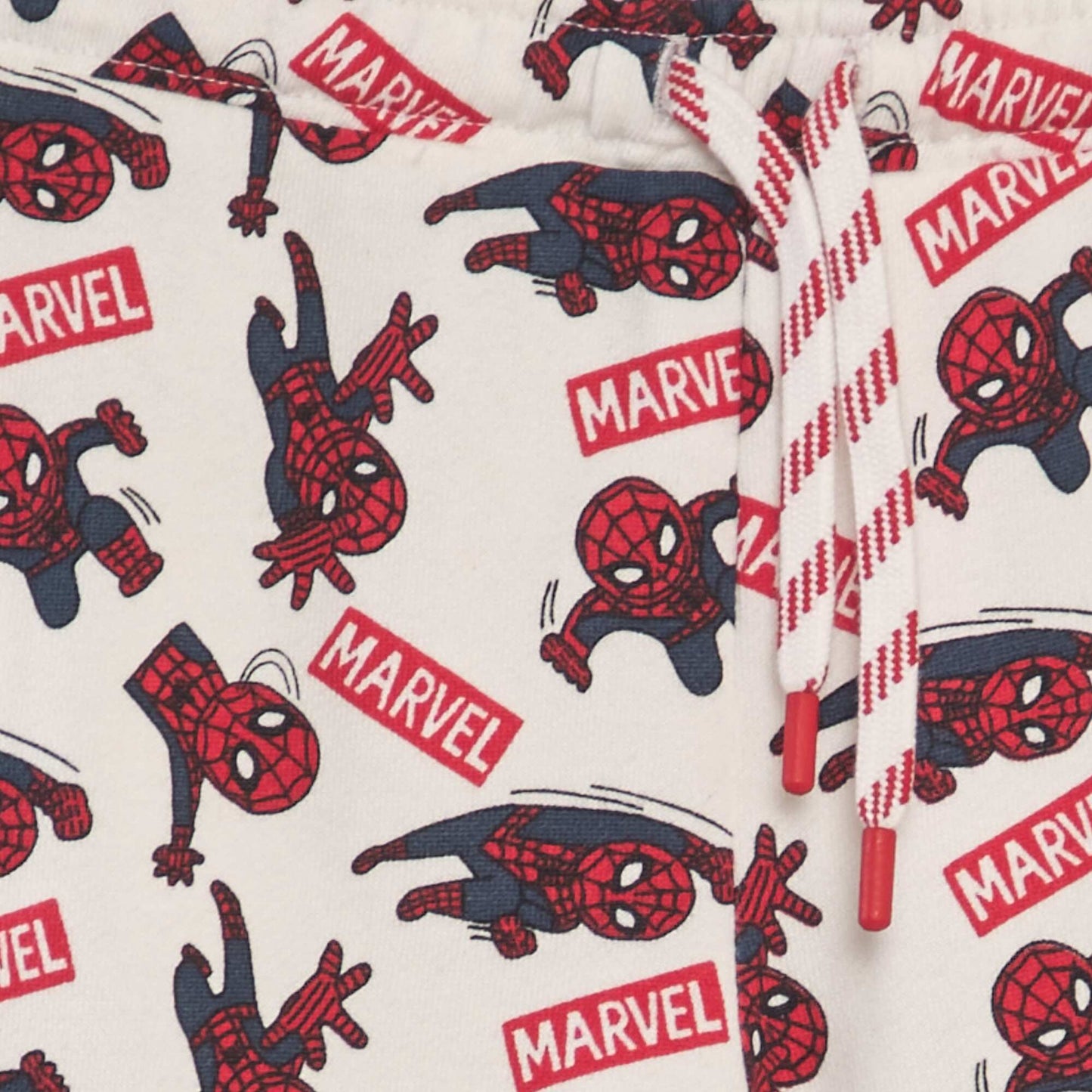 Ensemble jogging 'Spider-Man' 'Marvel' sweat + pantalon - 2 pièces BLANC