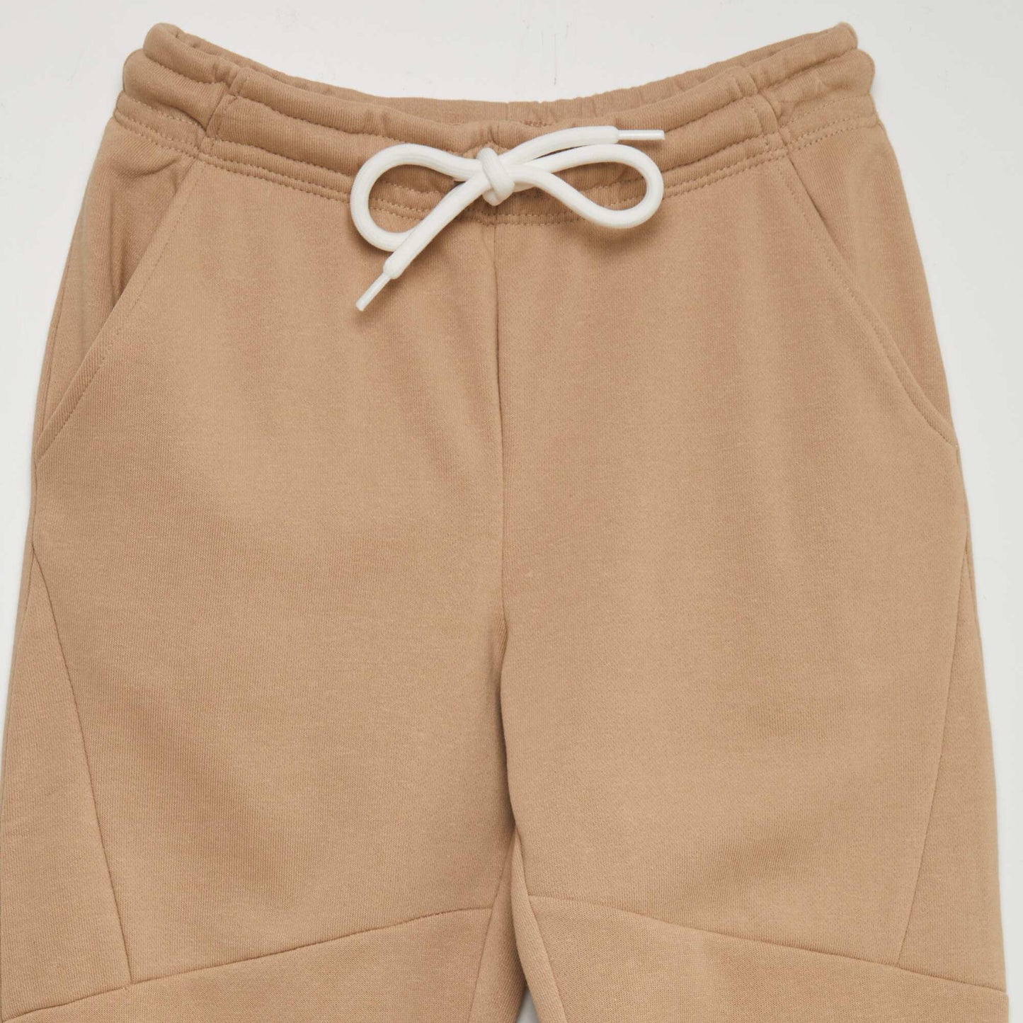 Jogging en molleton Beige