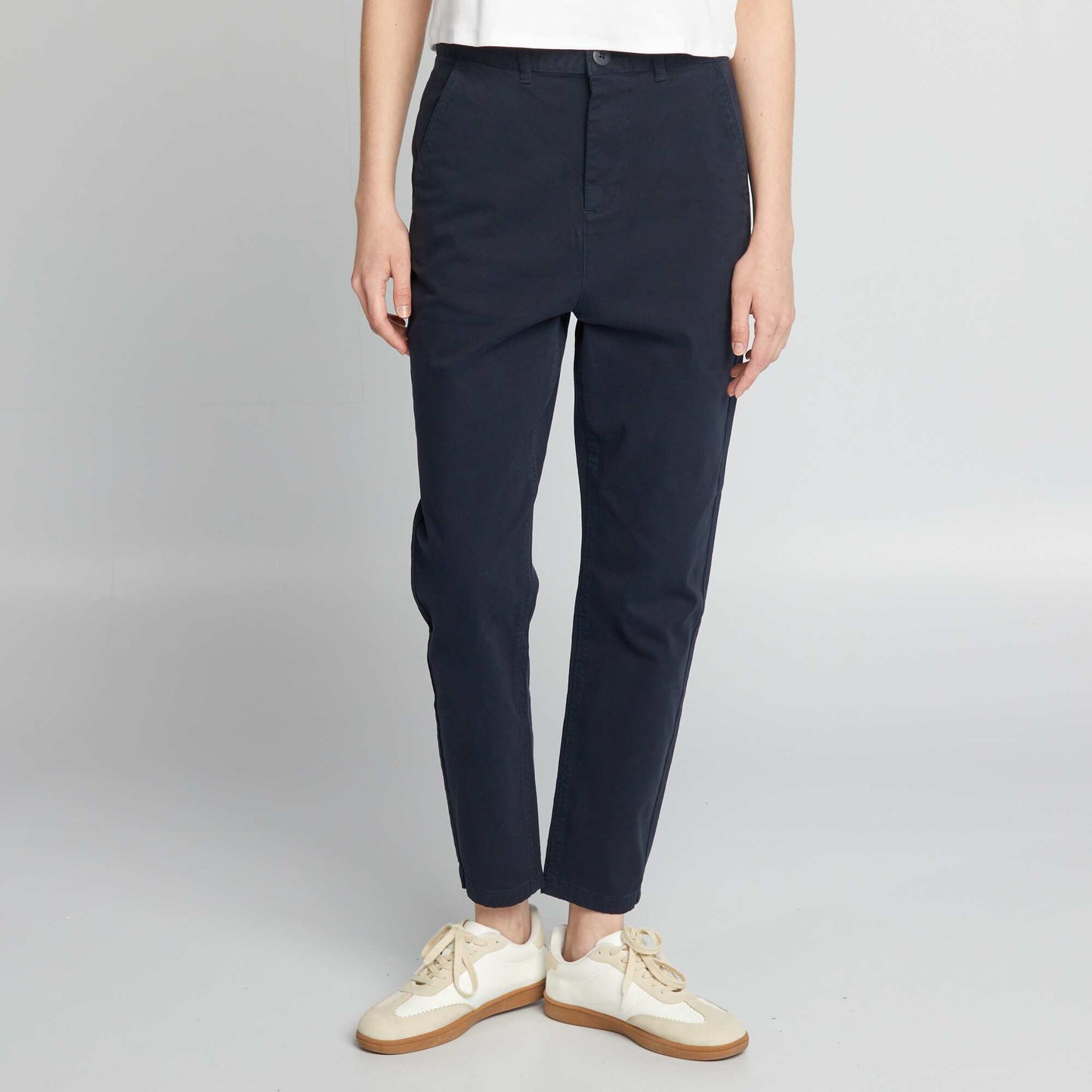 Pantalon chino Bleu