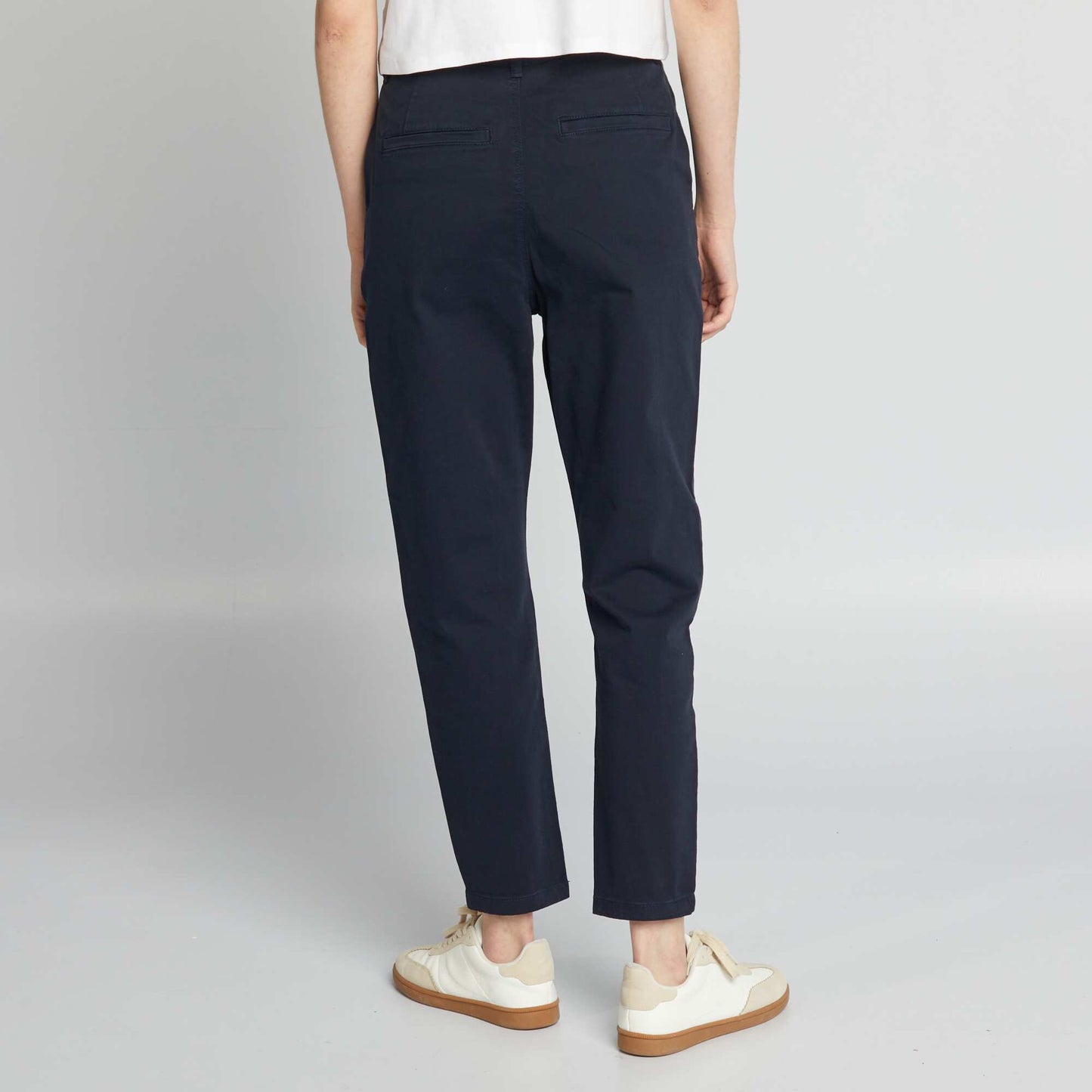 Pantalon chino Bleu