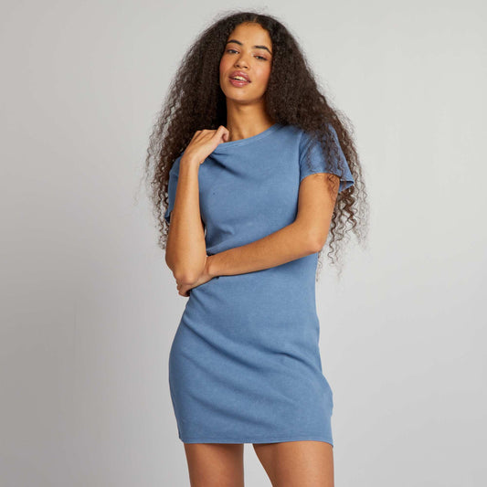 Robe courte BLEU