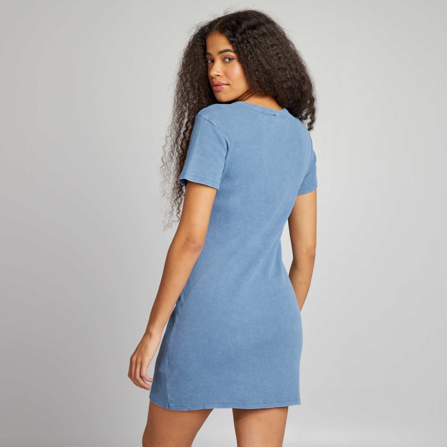 Robe courte BLEU