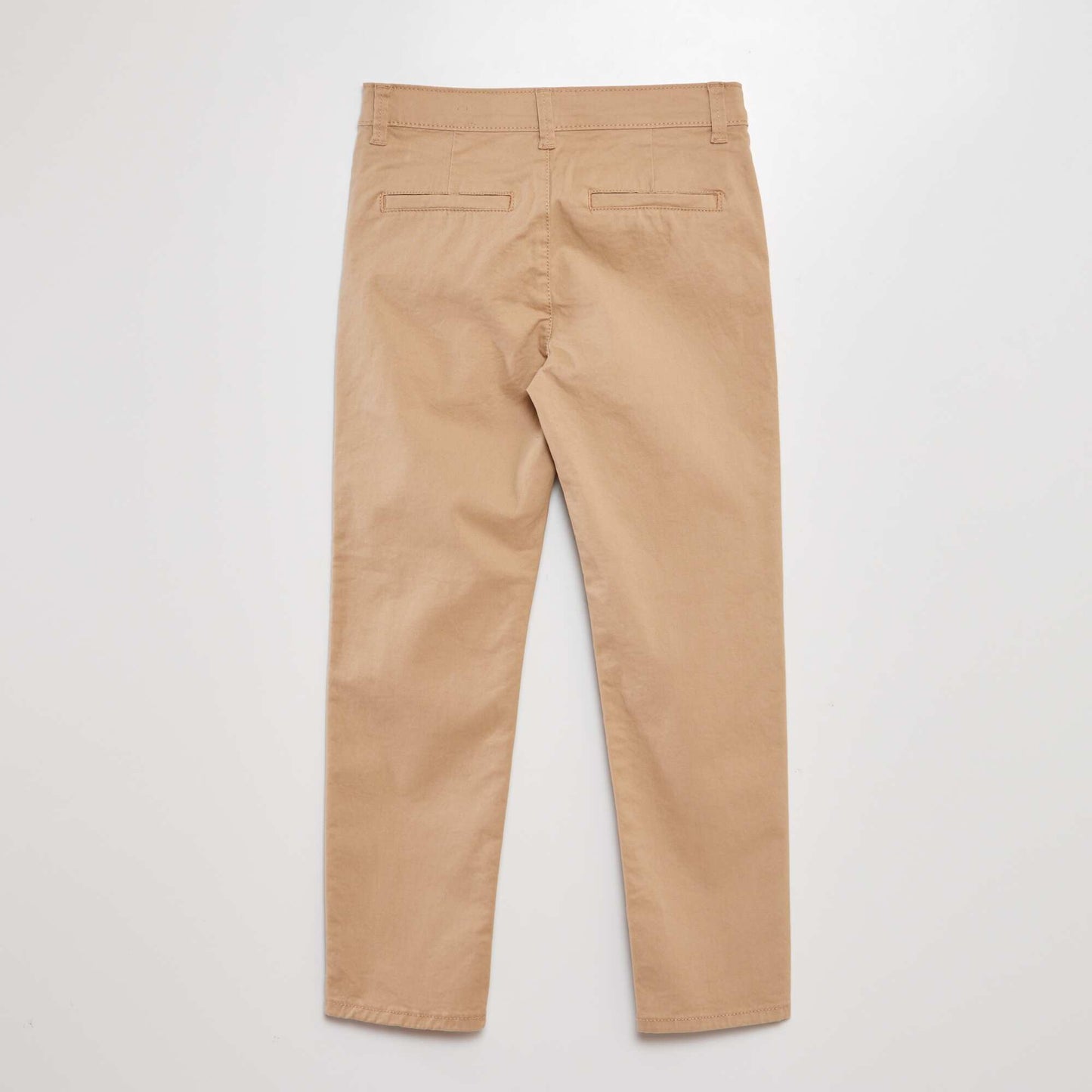 Pantalon chino slim BEIGE
