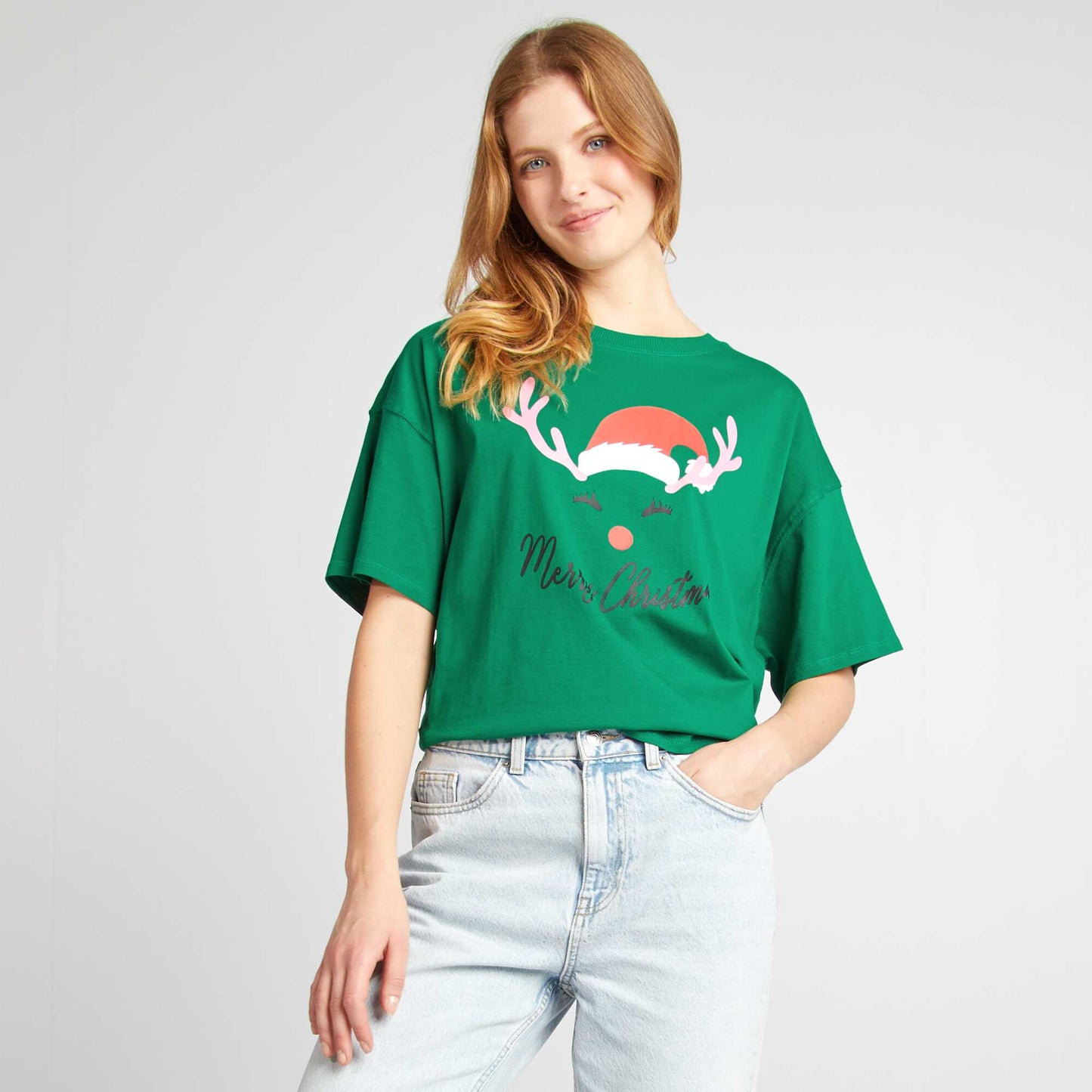 T-shirt de Noël Vert
