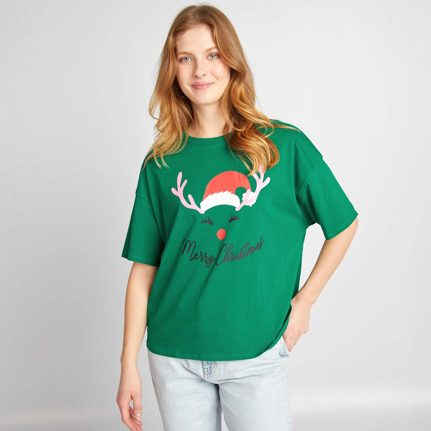 T-shirt de Noël Vert