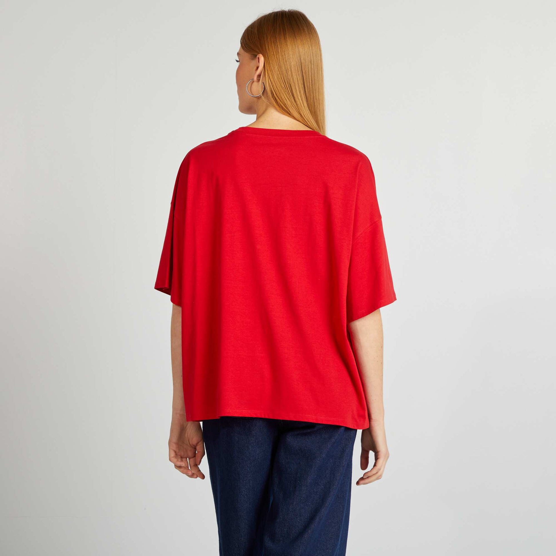 T-shirt de Noël Rouge