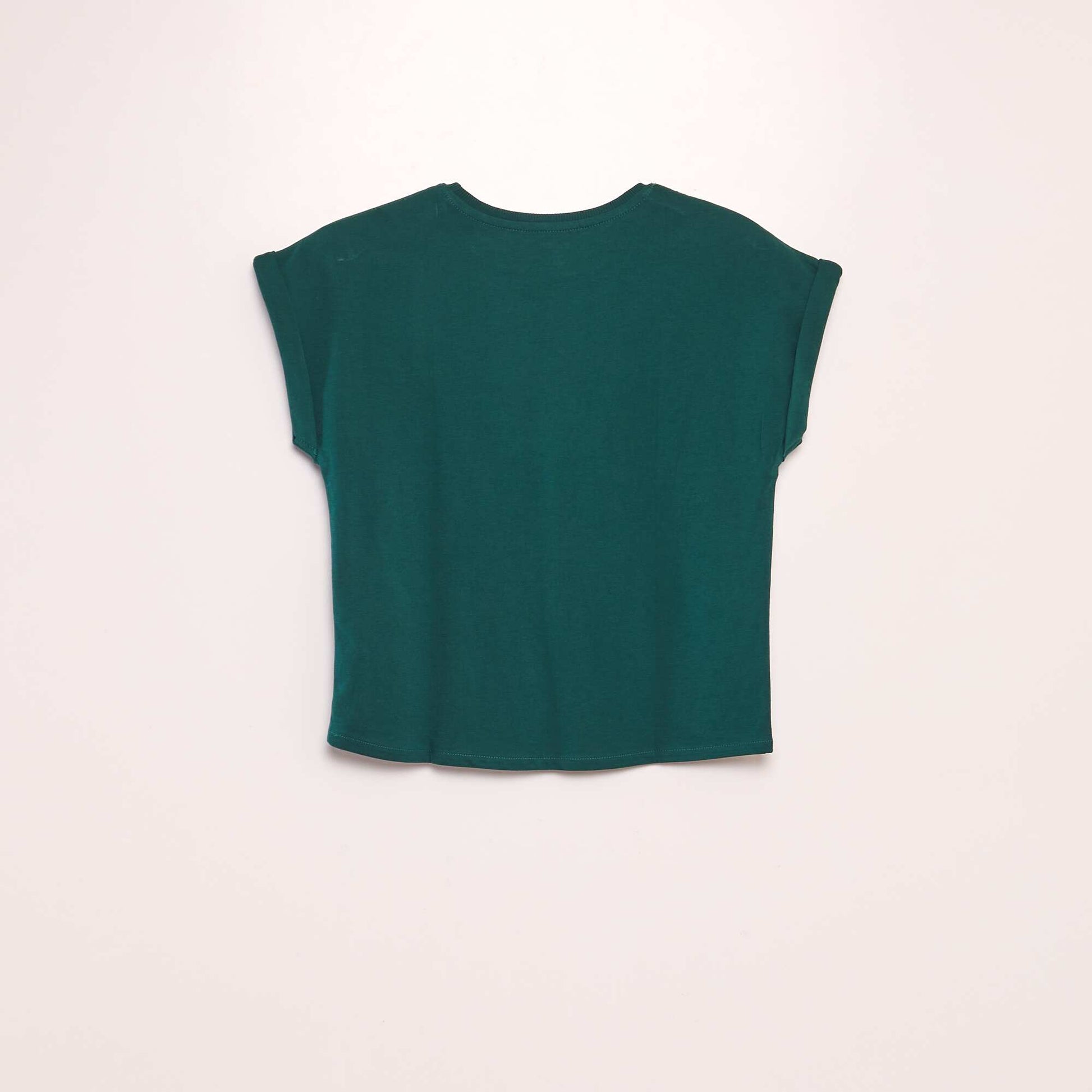 T-shirt manches courtes 'Noël' Vert