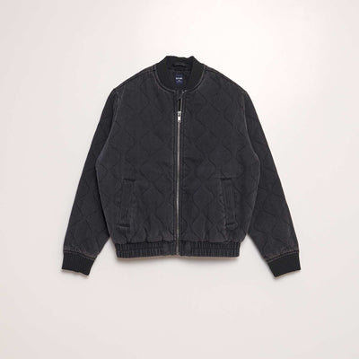 Veste matelassée à fermeture GRIS