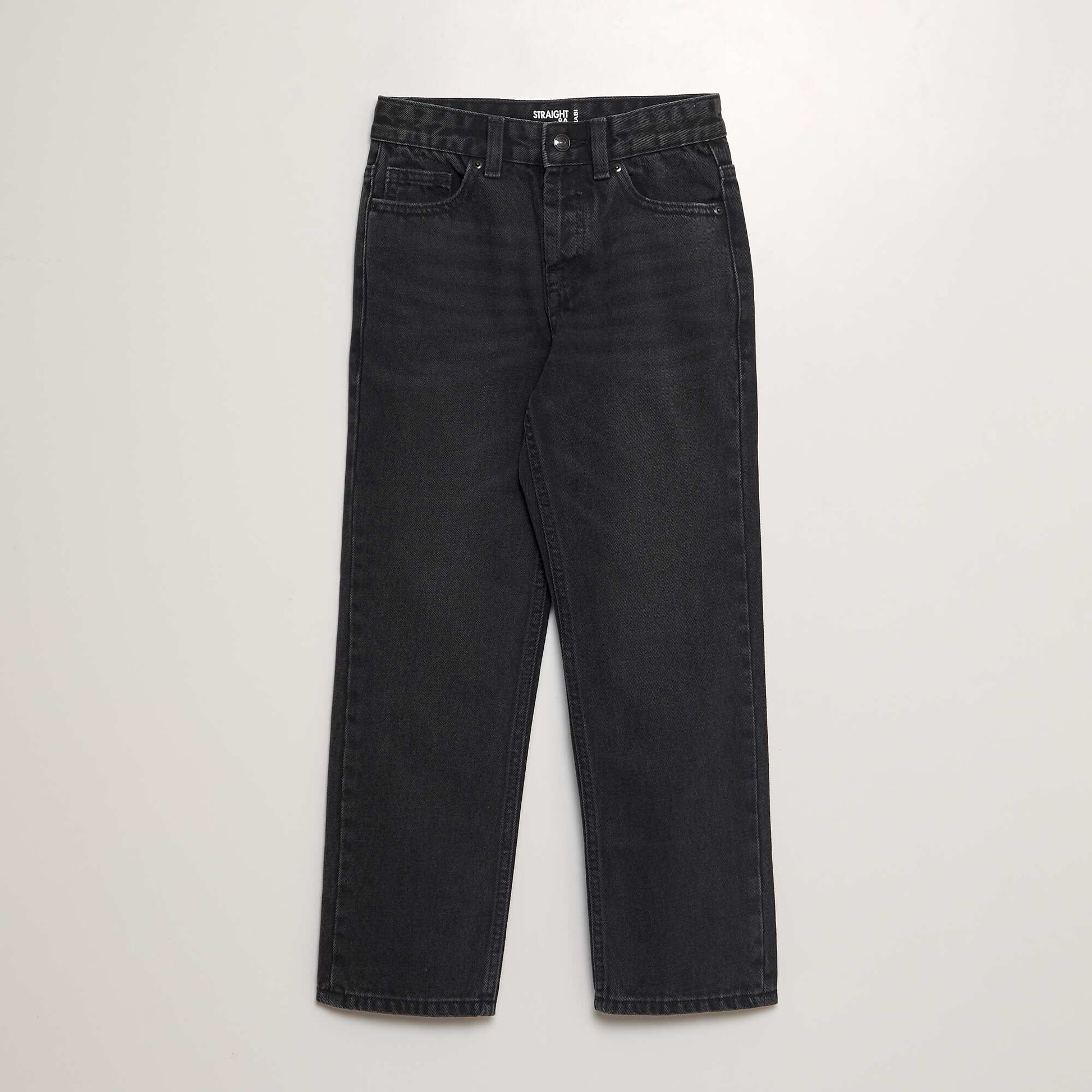 Jean straight GRIS