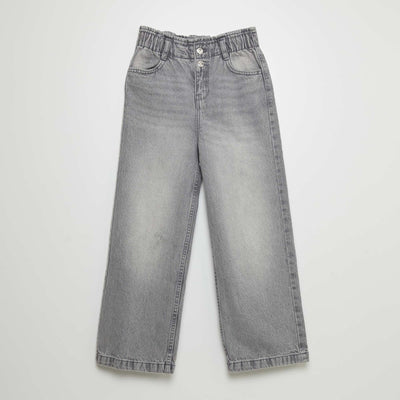 Jean wide leg GRIS