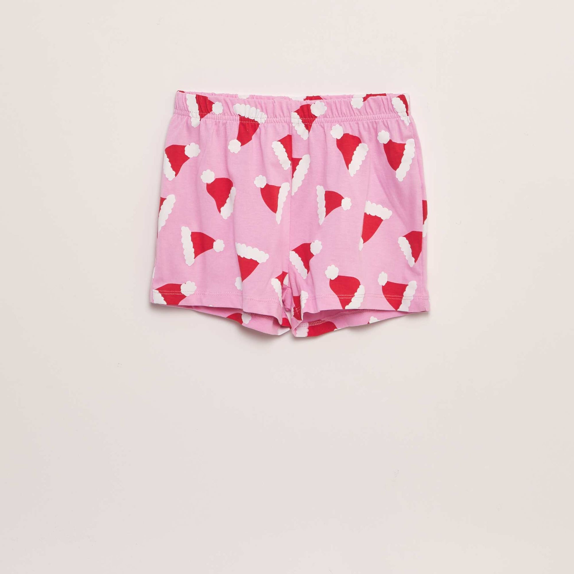 Pyjama court Rouge