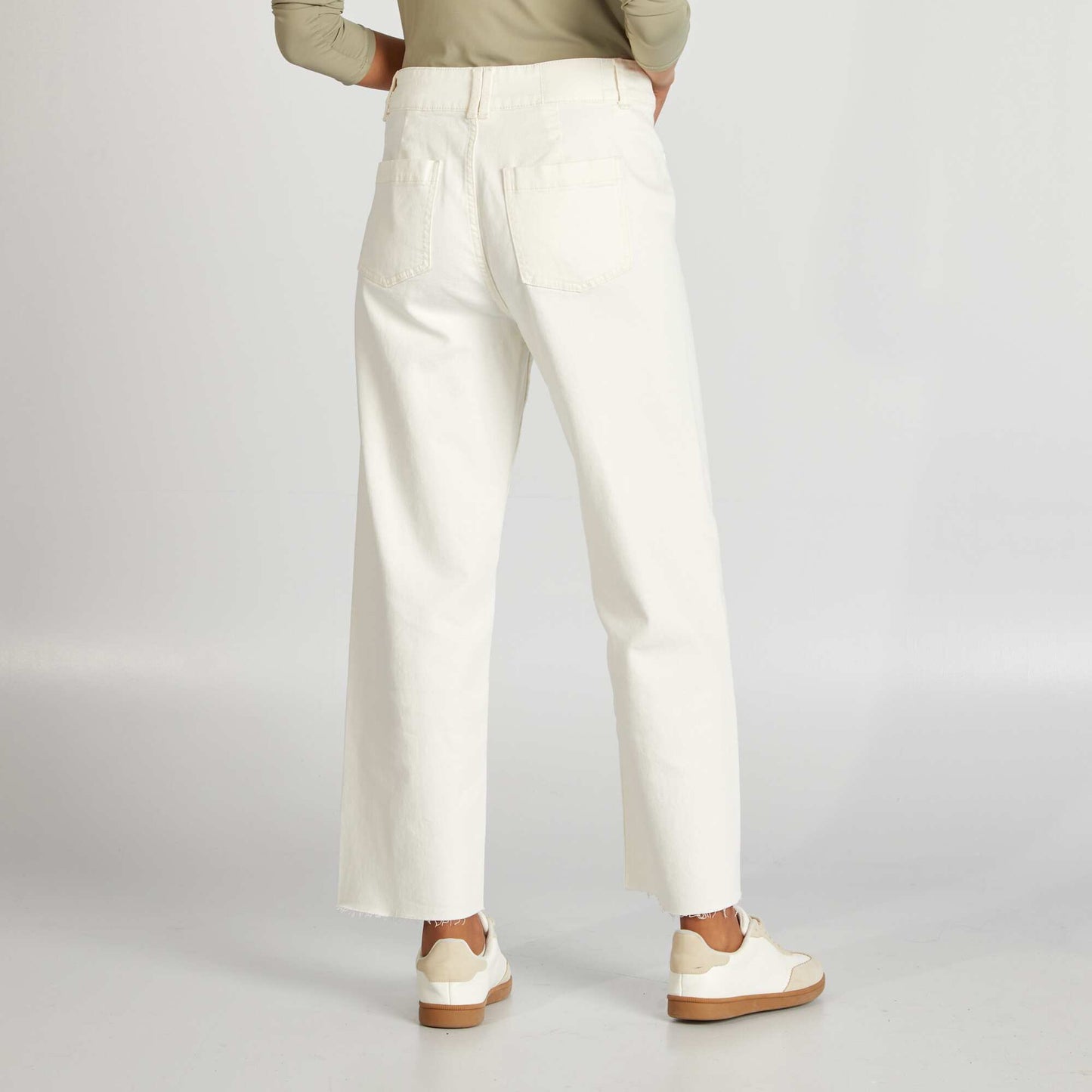 Jean coupe wide leg - L28 BLANC