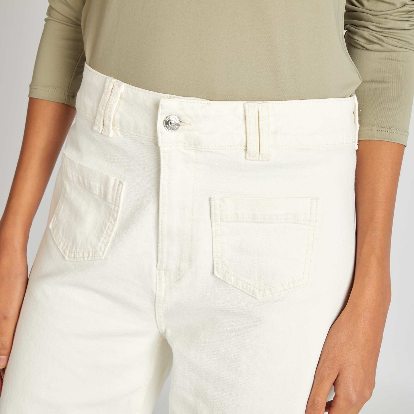 Jean coupe wide leg - L28 BLANC