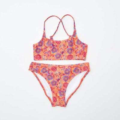 Maillot de bain avec imprimé - 2 pièces ORANGE