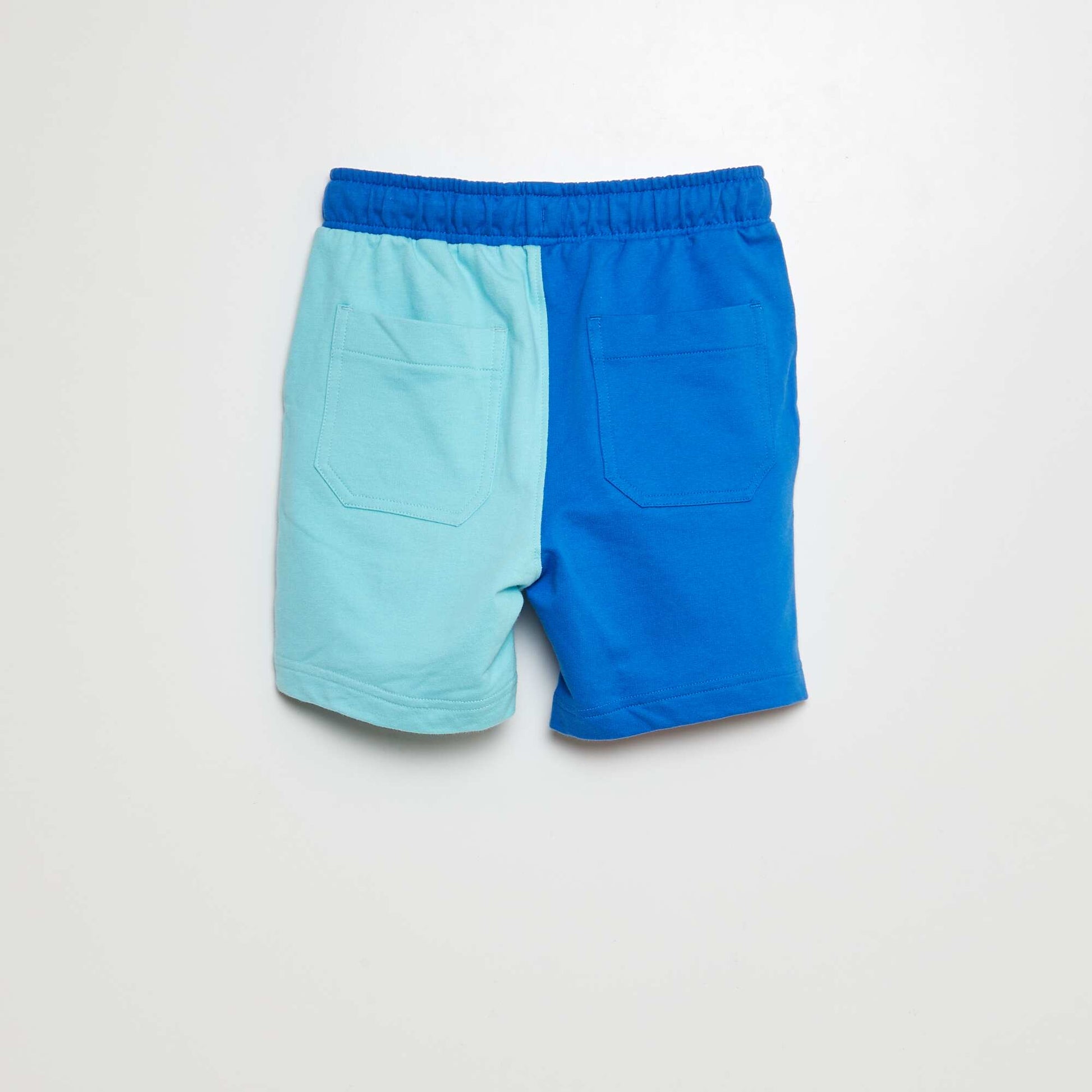 Bermuda léger en French Terry BLEU
