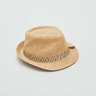 Chapeau de paille BEIGE