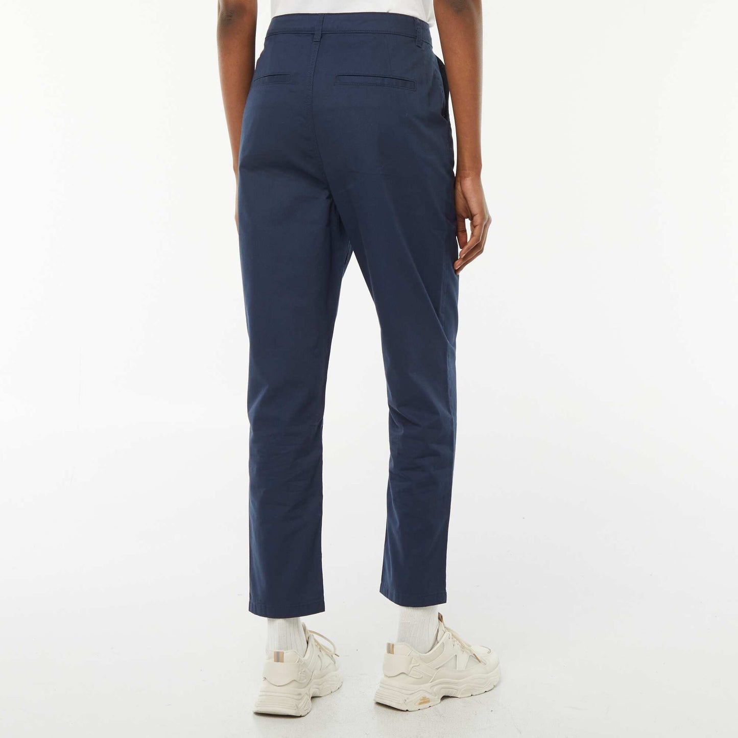 Pantalon chino en twill BLEU