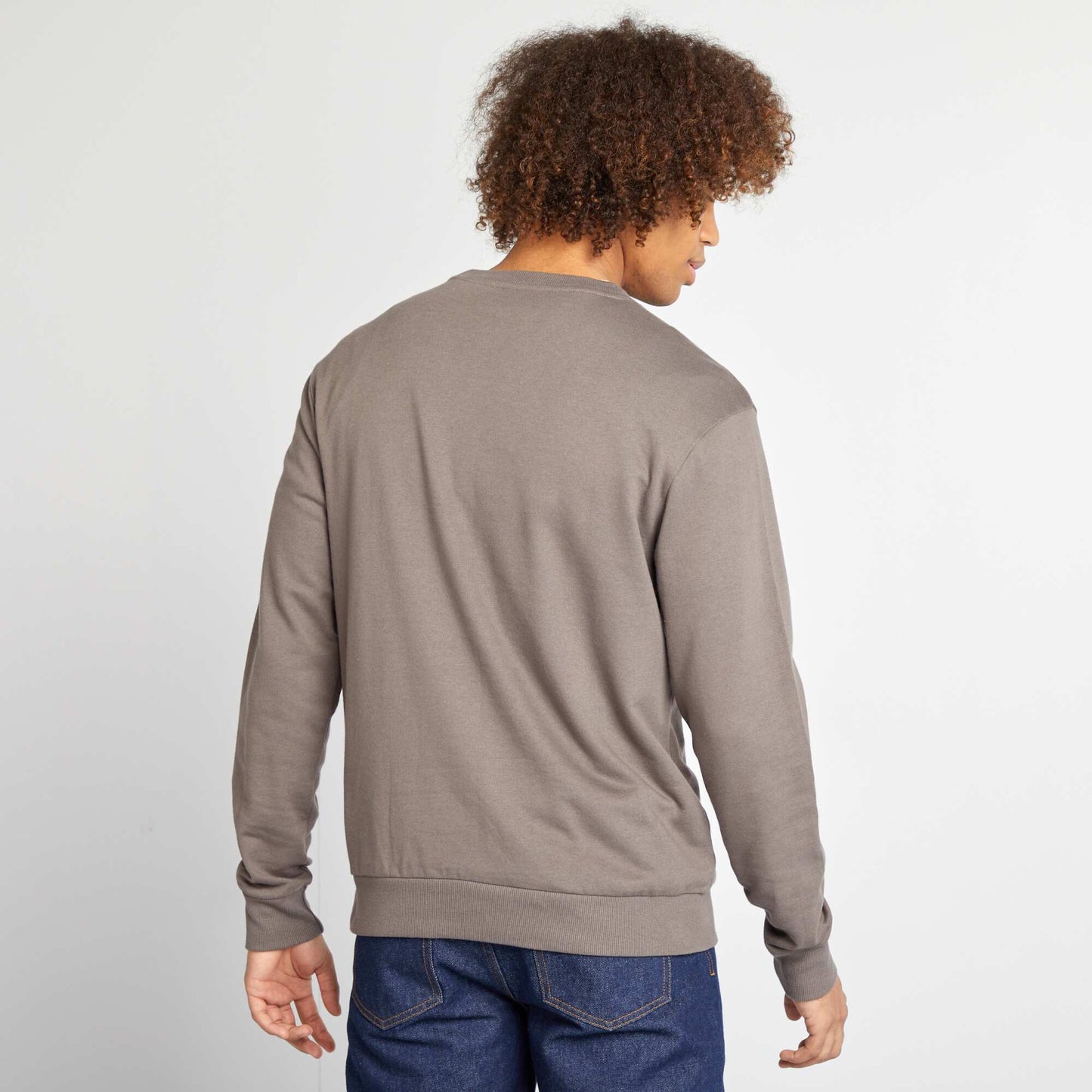 Sweat à col rond 'Hot Wheels' GRIS