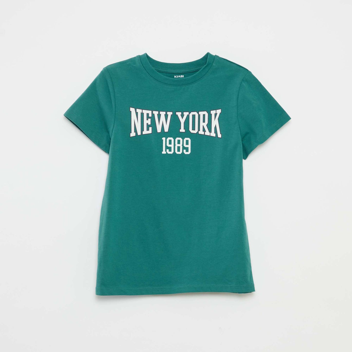 Pyjama court t-shirt + short avec imprimé - 2 pièces VERT