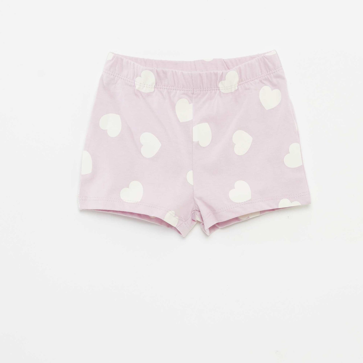 Pyjama court t-shirt + short - 2 pièces VIOLET