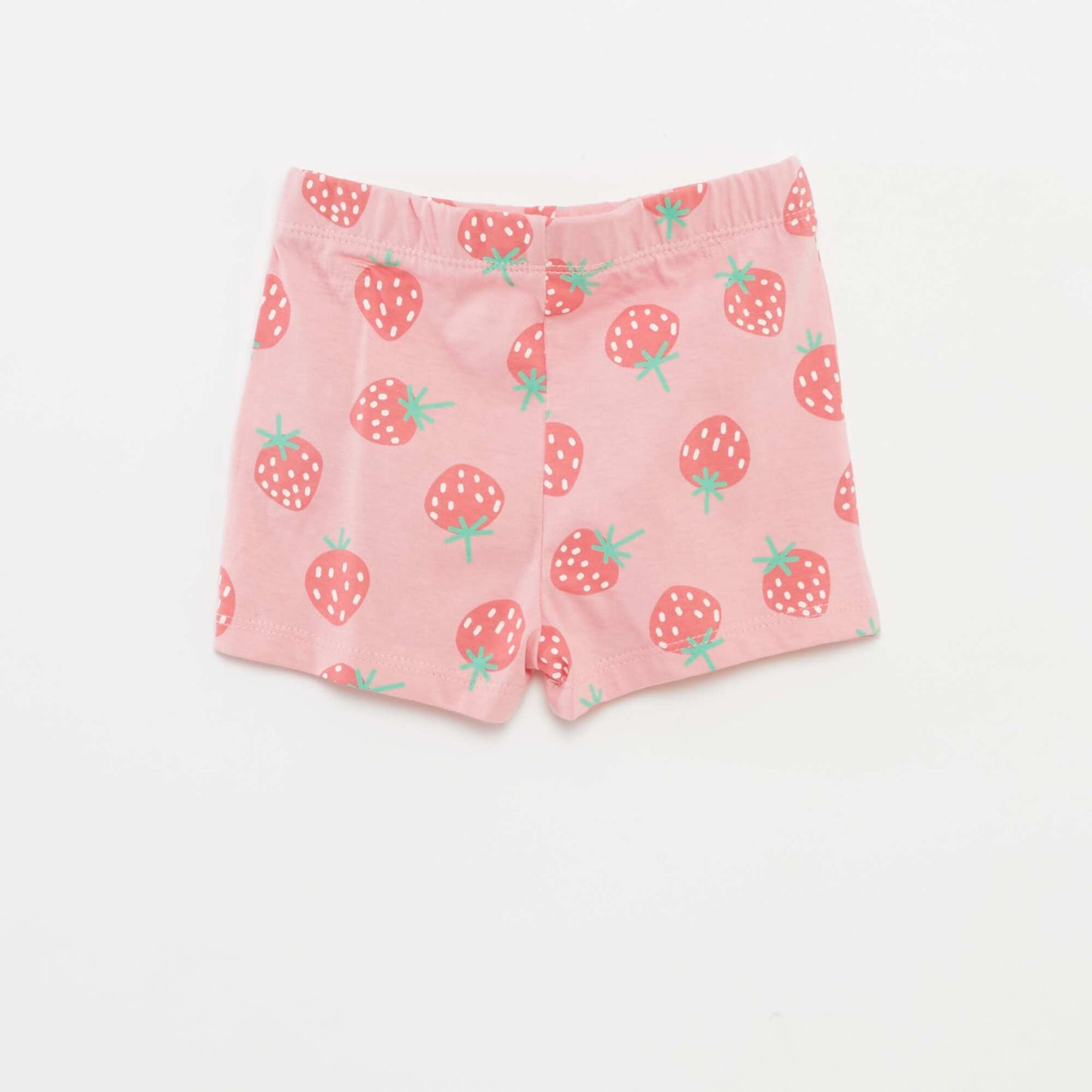 Pyjama court t-shirt + short - 2 pièces ROSE