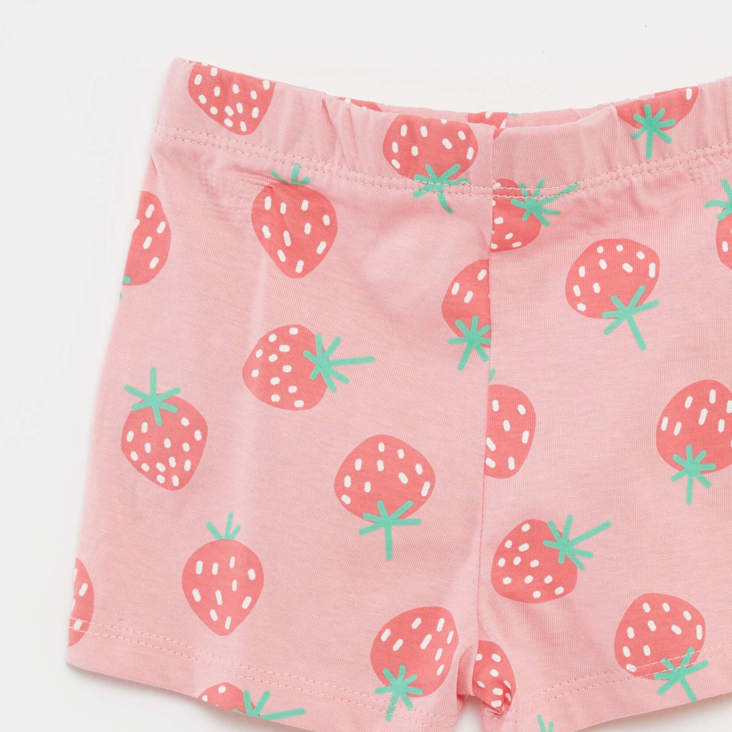 Pyjama court t-shirt + short - 2 pièces ROSE