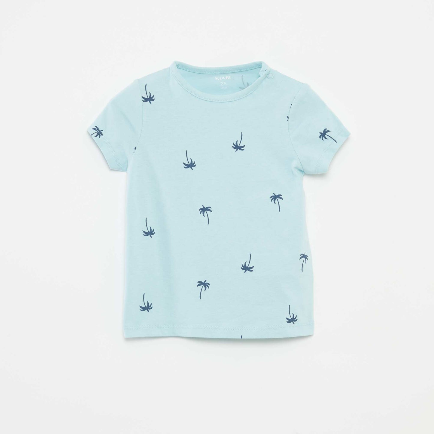 Pyjama court t-shirt + short - 2 pièces BLEU