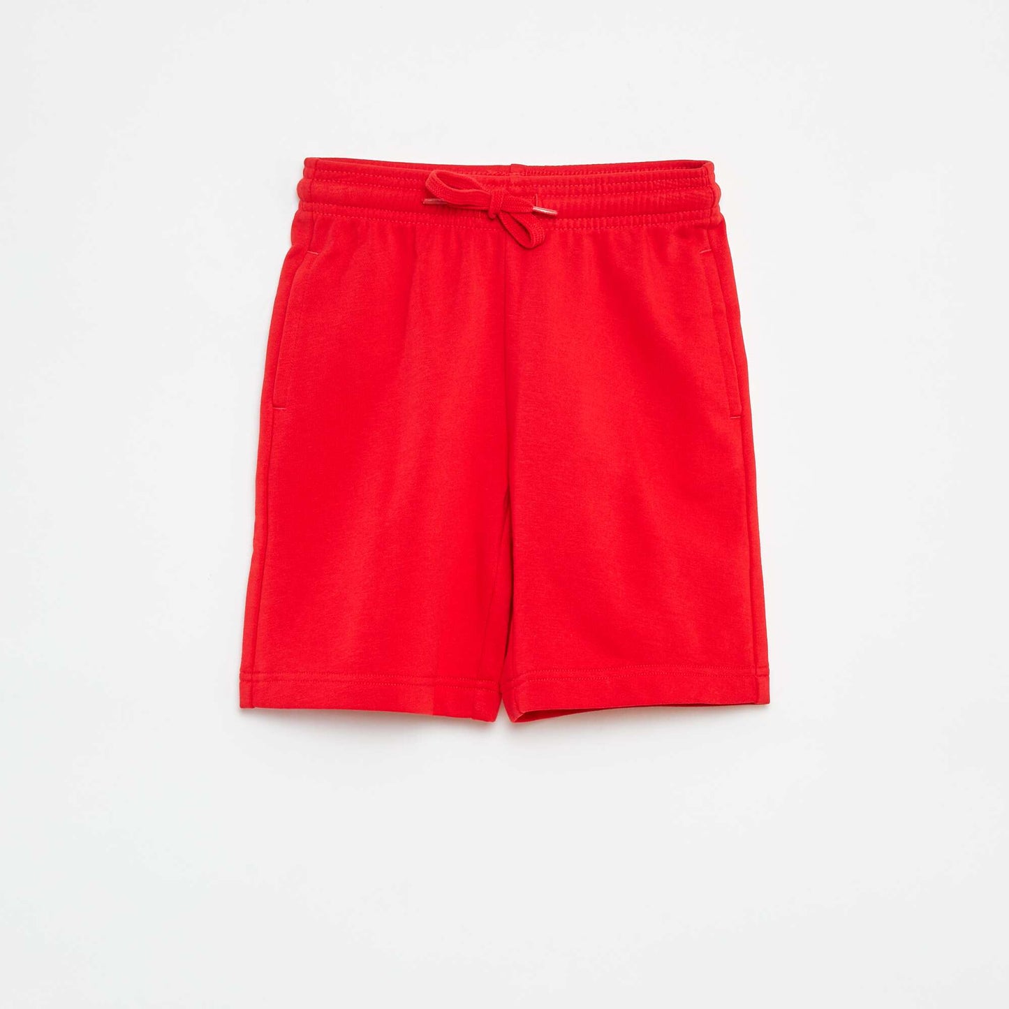 Short de sport uni ROUGE