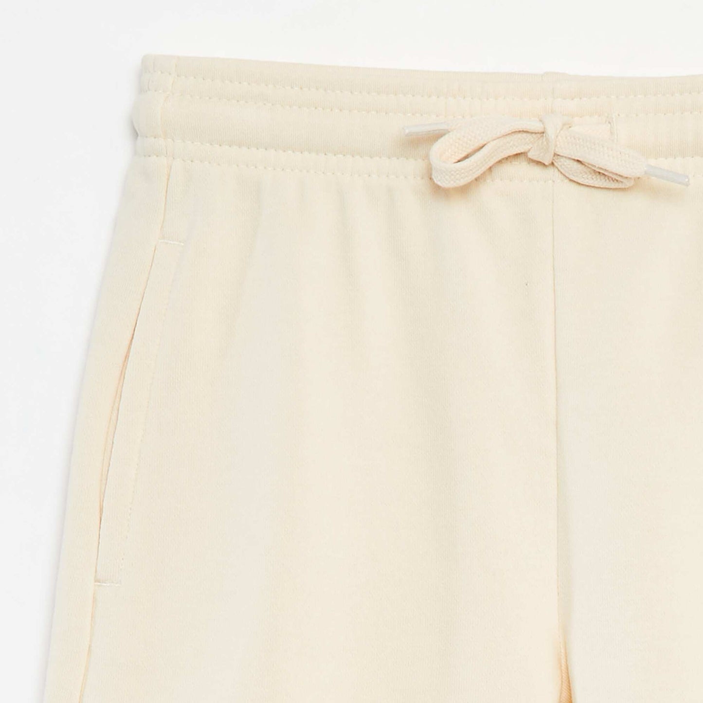 Short de sport uni BLANC