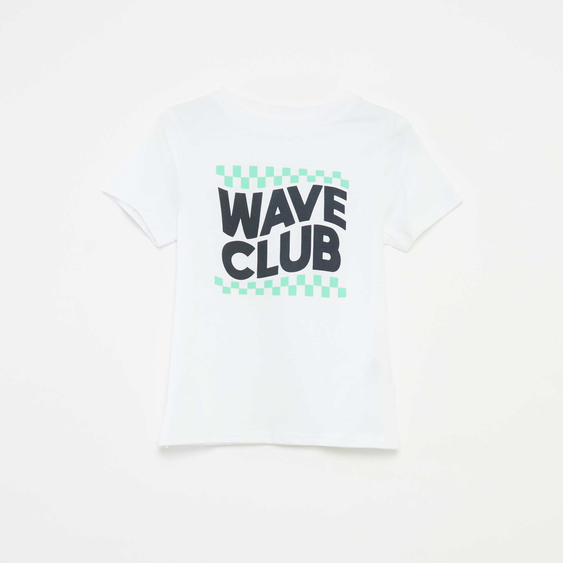 Ensemble t-shirt à manches courtes + short - 2 pièces BLANC