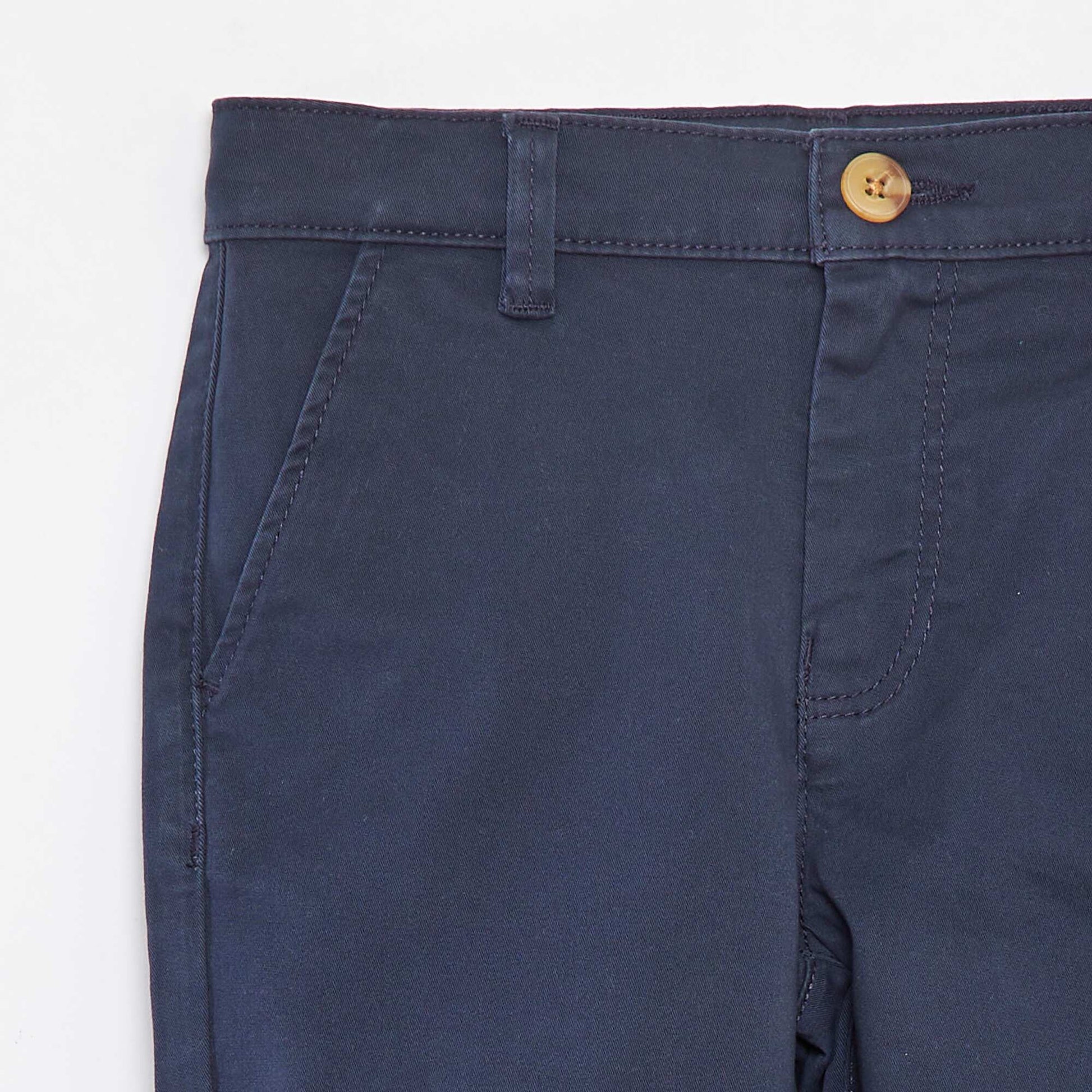 Bermuda en twill BLEU