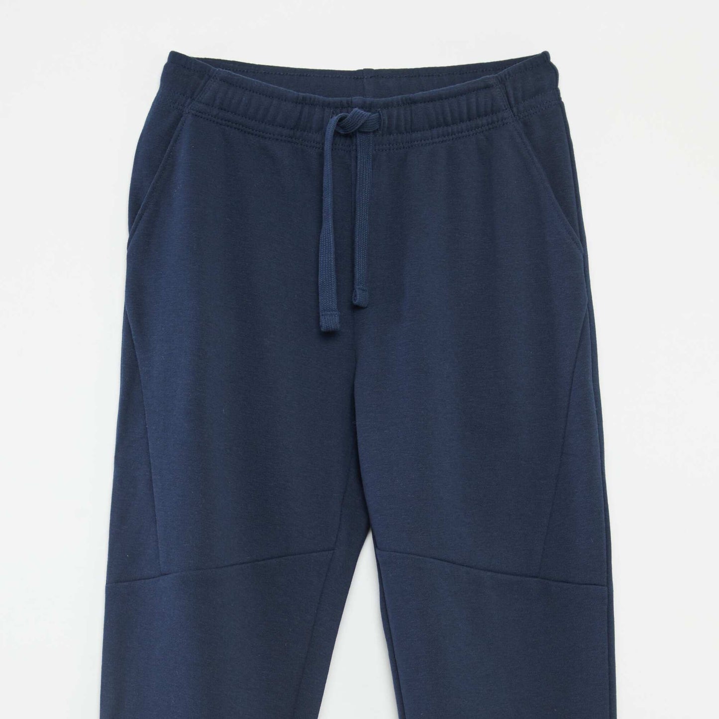 Jogging basique en molleton léger BLEU