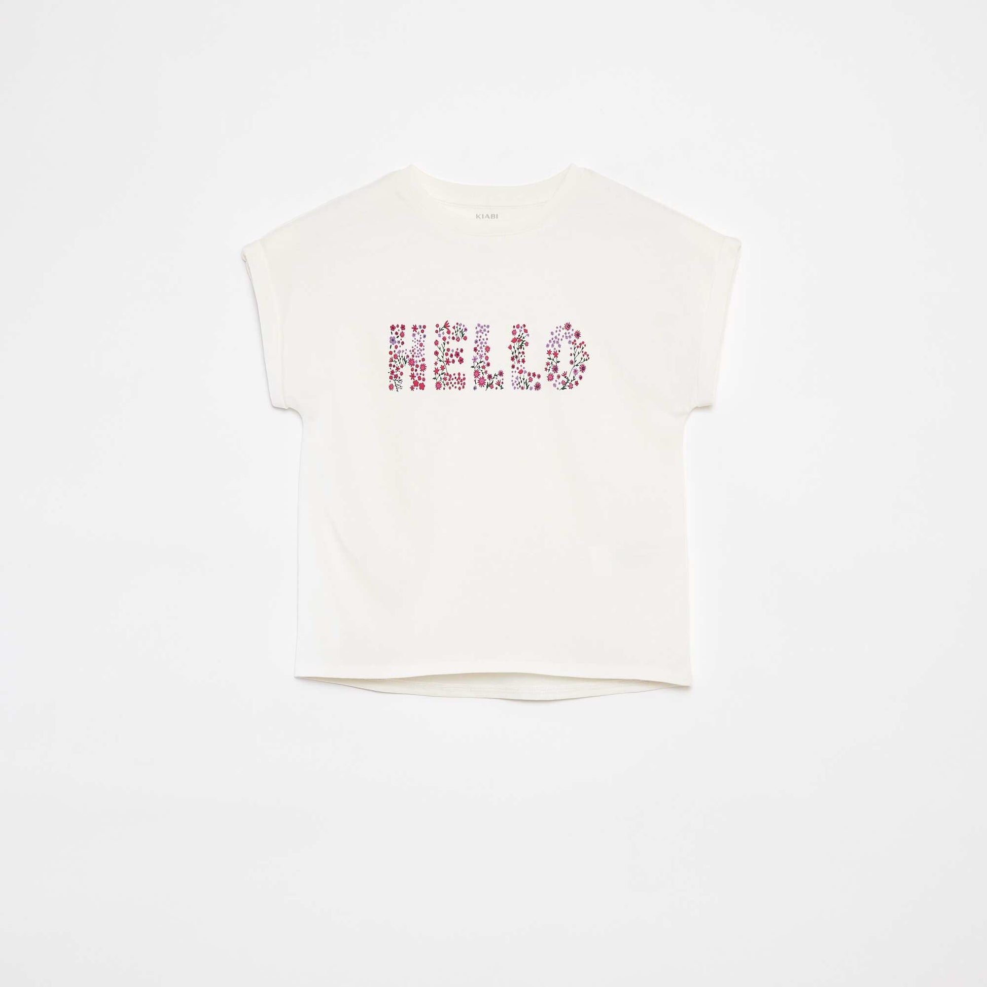 Ensemble t-shirt + short - 2 pièces BLANC