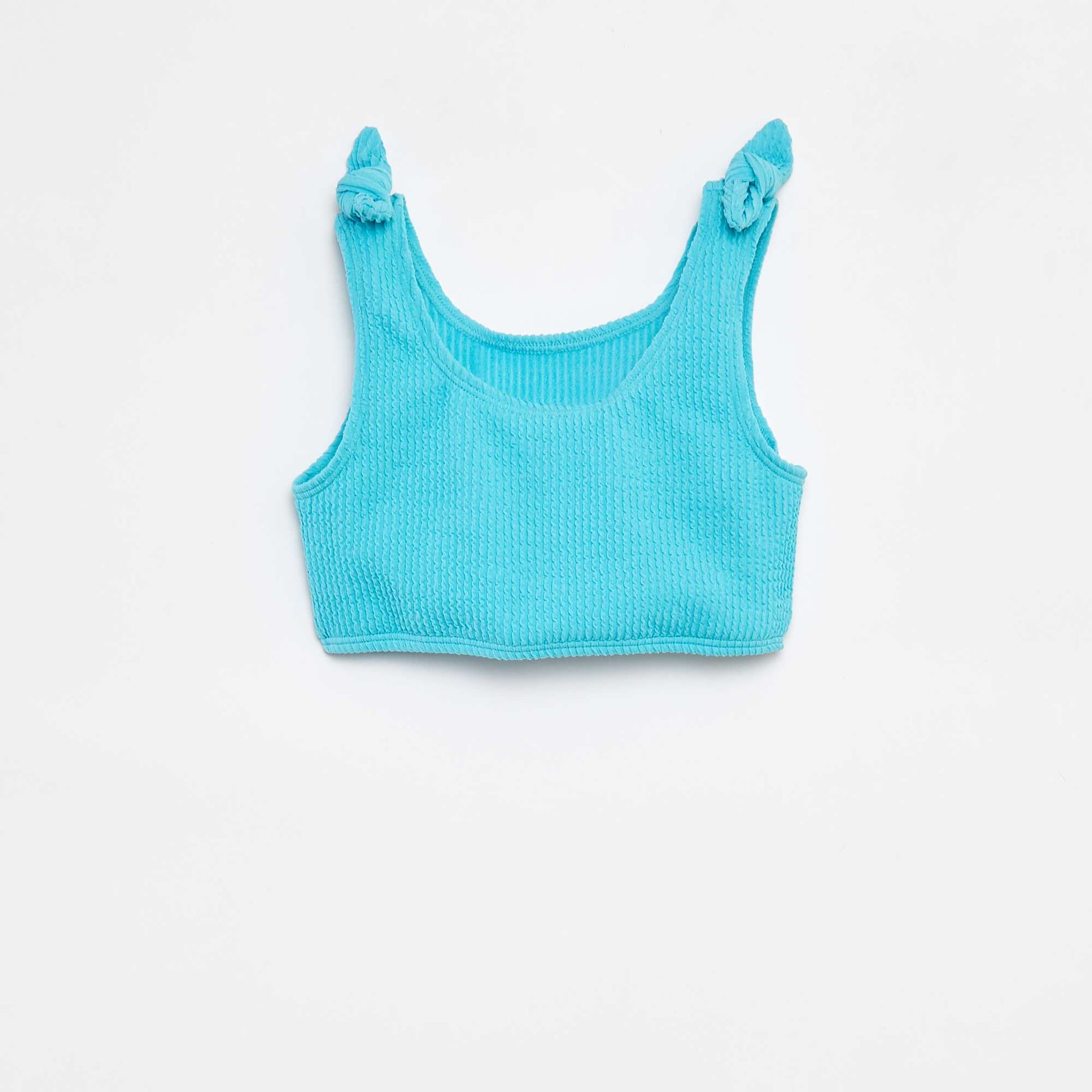 Maillot de bain avec nœuds - 2 pièces BLEU