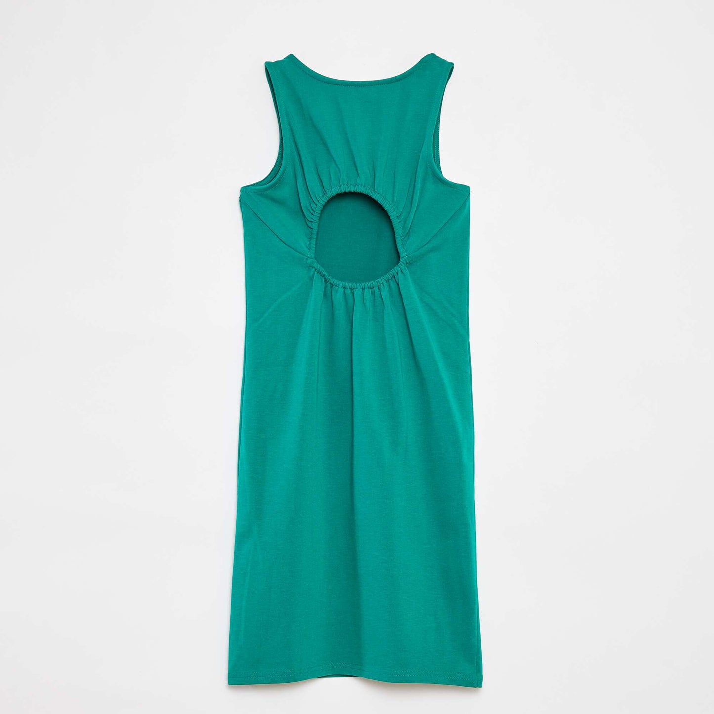 Robe sans manches ouverte dans le dos VERT