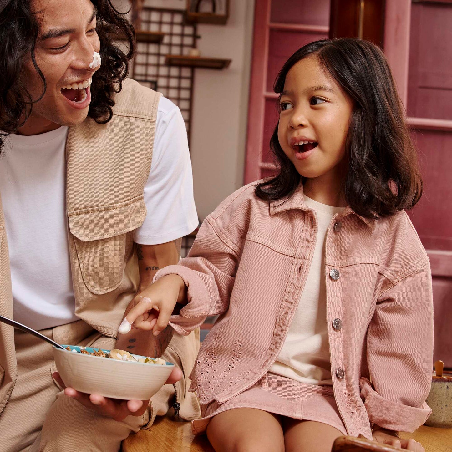 Jupe en denim avec poches ROSE
