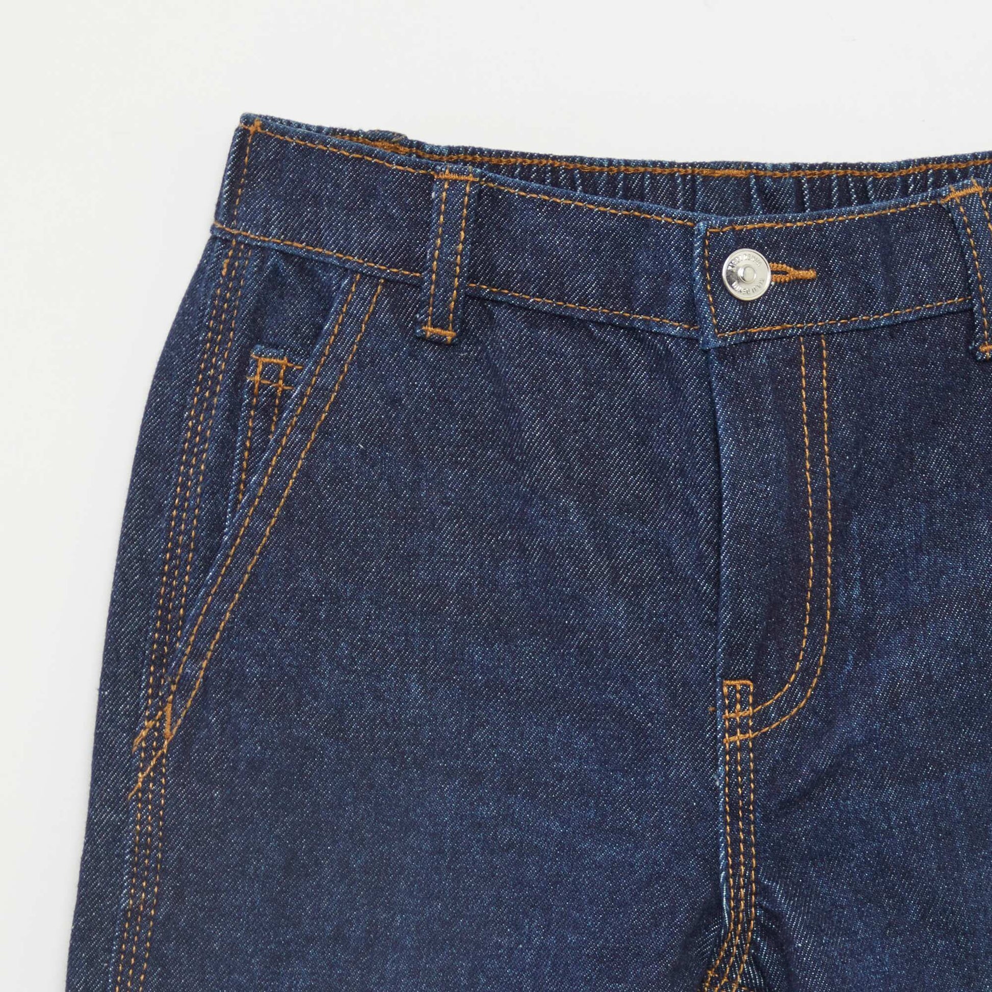 Jean relaxed droit BLEU